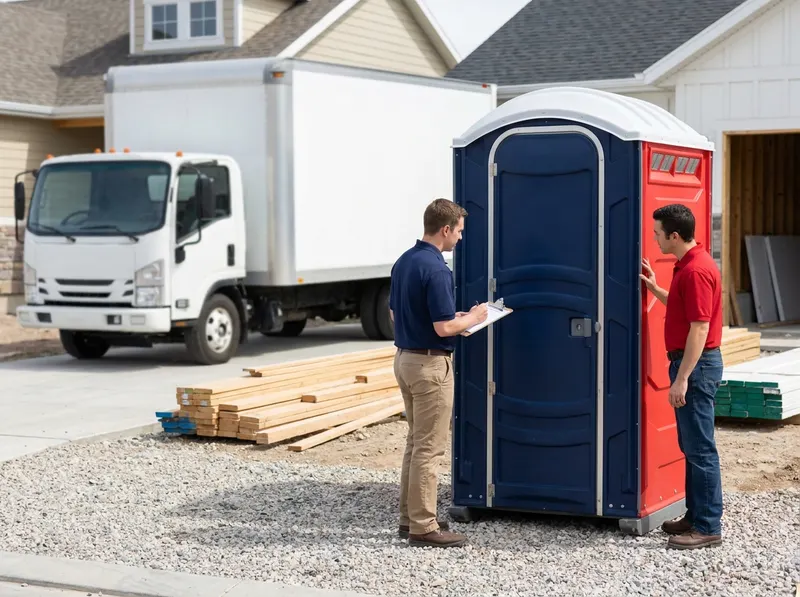 Construction Site Portable Toilet Rental in Salt Lake City, UT