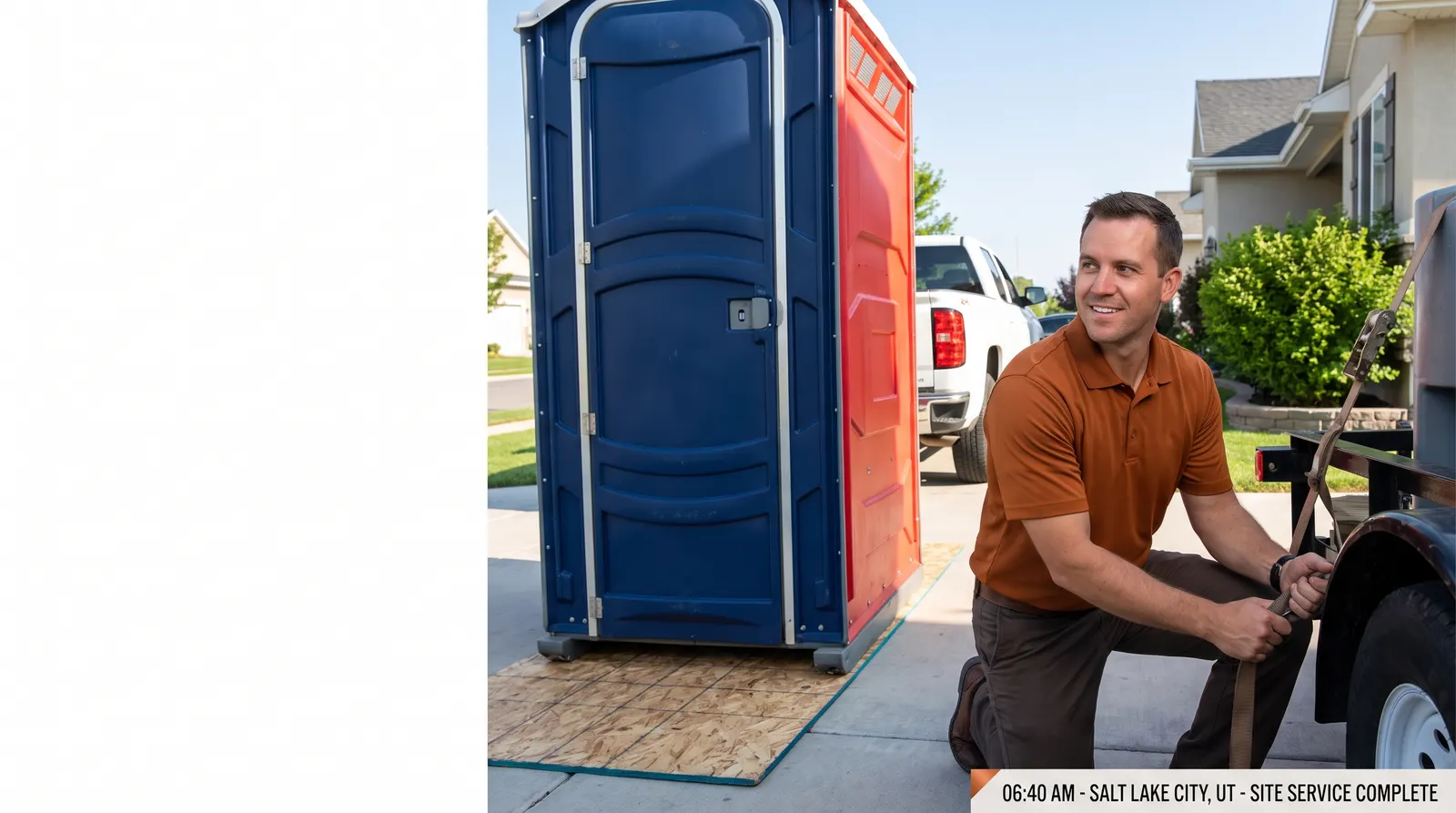 Porta Potty Rental in Salt Lake City, UT