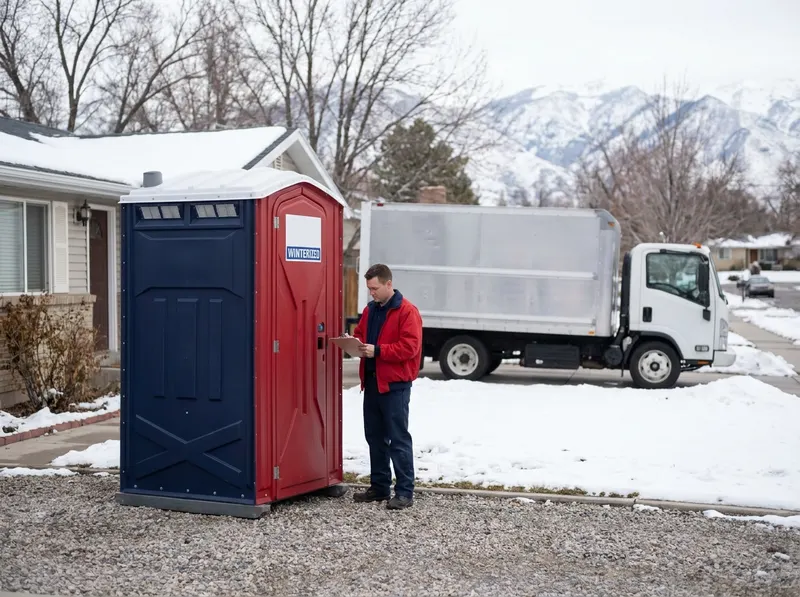 Winterized Portable Toilet Rental in Salt Lake City, UT